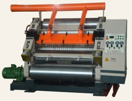 What are the safety precautions for the use of single-sided corrugator